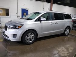 Salvage cars for sale at Blaine, MN auction: 2016 KIA Sedona LX