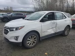 Chevrolet salvage cars for sale: 2018 Chevrolet Equinox LS