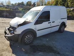 Salvage trucks for sale at Marlboro, NY auction: 2012 Ford Transit Connect XL