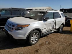 Salvage cars for sale at Brighton, CO auction: 2012 Ford Explorer XLT