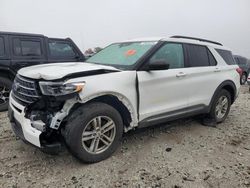 Salvage cars for sale at West Warren, MA auction: 2020 Ford Explorer XLT