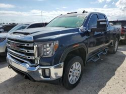 Flood-damaged cars for sale at auction: 2022 GMC Sierra K2500 SLE