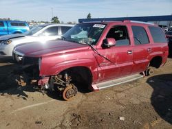 Salvage cars for sale at Woodhaven, MI auction: 2004 Cadillac Escalade Luxury