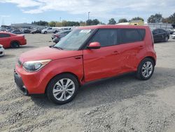 Salvage cars for sale at Sacramento, CA auction: 2015 KIA Soul +