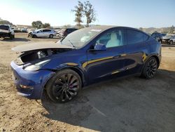 Salvage cars for sale at San Martin, CA auction: 2022 Tesla Model Y