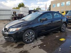 Salvage cars for sale at Littleton, CO auction: 2014 Honda Civic EX