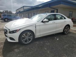 Mercedes-Benz salvage cars for sale: 2017 Mercedes-Benz C 300 4matic