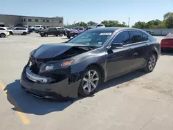 Salvage cars for sale at Wilmer, TX auction: 2013 Acura TL Tech