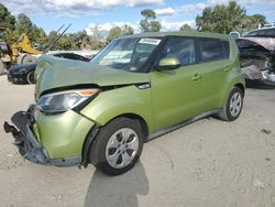 Salvage cars for sale at Hampton, VA auction: 2015 KIA Soul