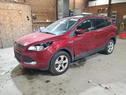 Salvage cars for sale at Ebensburg, PA auction: 2016 Ford Escape SE