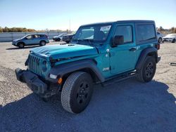 Salvage Cars with No Bids Yet For Sale at auction: 2020 Jeep Wrangler Sport