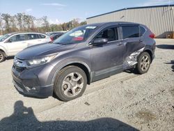 Salvage cars for sale at Spartanburg, SC auction: 2017 Honda CR-V EX