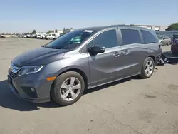 Salvage cars for sale from Copart Bakersfield, CA: 2018 Honda Odyssey EXL