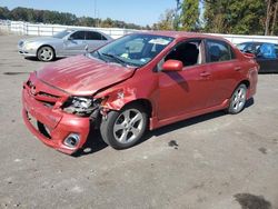 Toyota salvage cars for sale: 2011 Toyota Corolla Base