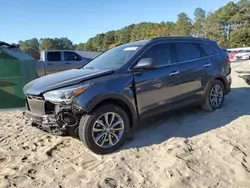 Salvage cars for sale at auction: 2017 Hyundai Santa FE SE