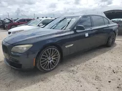 Flood-damaged cars for sale at auction: 2011 BMW 750 LI