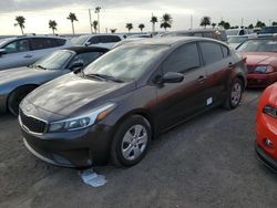 Flood-damaged cars for sale at auction: 2017 KIA Forte LX