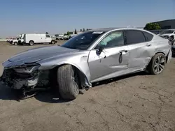 Salvage cars for sale at Bakersfield, CA auction: 2022 Acura TLX Tech A