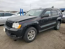 Salvage cars for sale at Woodhaven, MI auction: 2008 Jeep Grand Cherokee Laredo