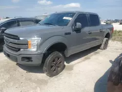 Salvage cars for sale at Riverview, FL auction: 2018 Ford F150 Supercrew