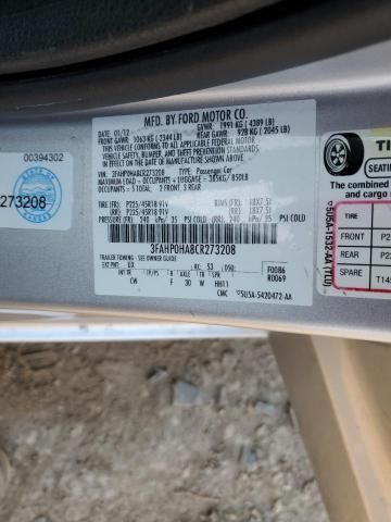 2012 Ford Fusion SE