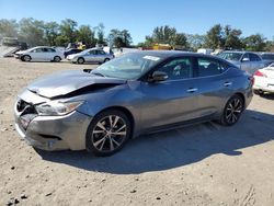 Salvage cars for sale at Baltimore, MD auction: 2016 Nissan Maxima 3.5S