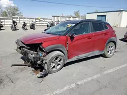 Salvage cars for sale from Copart Anthony, TX: 2022 Hyundai Kona SEL