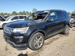 Salvage cars for sale at Elgin, IL auction: 2018 Ford Explorer Limited