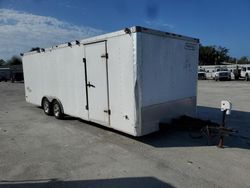 Salvage trucks for sale at Arcadia, FL auction: 2004 Haulmark Encl Trailer