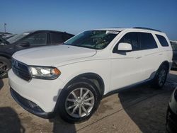 Salvage cars for sale at Riverview, FL auction: 2017 Dodge Durango SXT