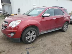 Chevrolet salvage cars for sale: 2014 Chevrolet Equinox LT