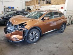 Salvage cars for sale at Ham Lake, MN auction: 2016 Nissan Murano S