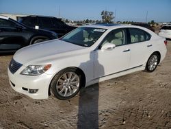 Carros salvage para piezas a la venta en subasta: 2011 Lexus LS 460