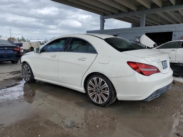 2018 Mercedes-Benz CLA 250 4matic