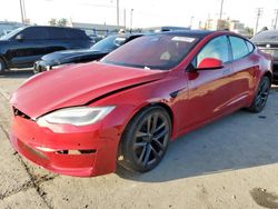 Tesla salvage cars for sale: 2021 Tesla Model S