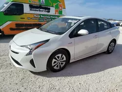 Salvage cars for sale from Copart Arcadia, FL: 2017 Toyota Prius