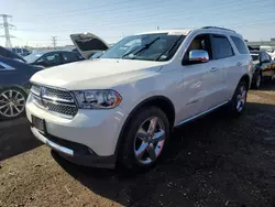 Dodge Durango Citadel Vehiculos salvage en venta: 2012 Dodge Durango Citadel