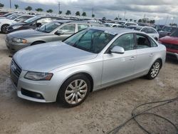 Salvage cars for sale at Riverview, FL auction: 2009 Audi A4 Premium Plus