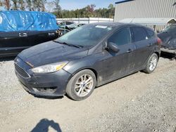 Salvage cars for sale at Spartanburg, SC auction: 2018 Ford Focus SE