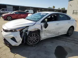 Salvage cars for sale at Fresno, CA auction: 2024 KIA Forte GT Line