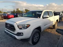 Toyota Vehiculos salvage en venta: 2018 Toyota Tacoma Double Cab