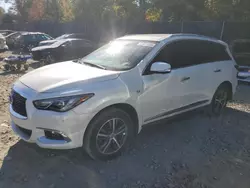 Infiniti salvage cars for sale: 2017 Infiniti QX60