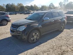 Salvage cars for sale at Madisonville, TN auction: 2016 Chevrolet Equinox LTZ