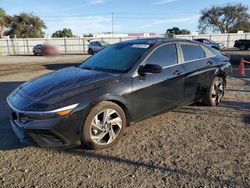 Salvage cars for sale at San Diego, CA auction: 2024 Hyundai Elantra SEL