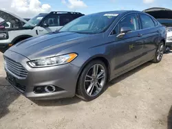 Salvage cars for sale at Riverview, FL auction: 2014 Ford Fusion Titanium