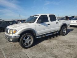 Toyota Tacoma Double cab Prerunner salvage cars for sale: 2001 Toyota Tacoma Double Cab Prerunner