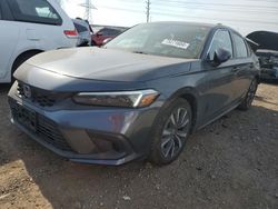 Salvage cars for sale at Elgin, IL auction: 2024 Honda Civic EXL