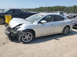 Salvage cars for sale at Greenwell Springs, LA auction: 2014 Nissan Maxima S