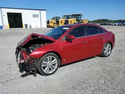 Salvage cars for sale at auction: 2013 Chevrolet Cruze LTZ