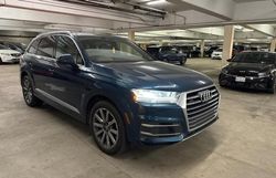 Salvage cars for sale at Sun Valley, CA auction: 2018 Audi Q7 Premium Plus